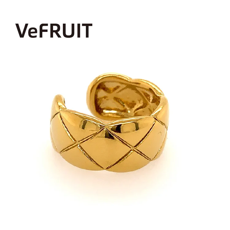 VeFruit Golden Plaids Ring brass costume vintage jewelry accessories chic 2021 fashion trendy chic ins gold rings
VeFruit Golden Plaids Ring brass costume vintage jewelry accessories chic 2021 fashion trendy chic ins gold rings