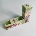 Custom paper packaging box with window for cocktail