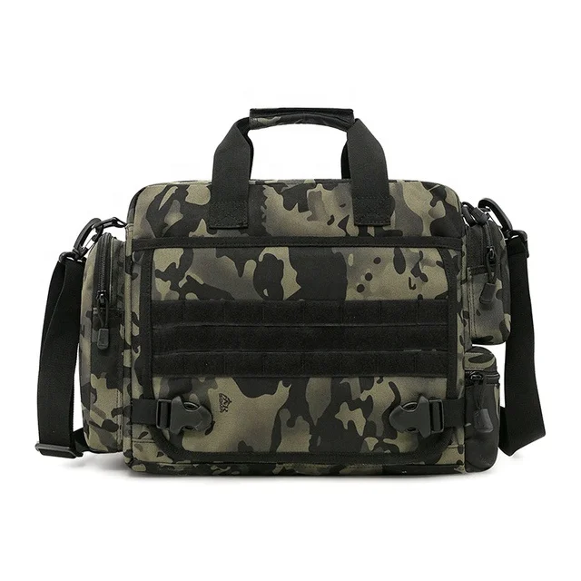 Laptop Military Bag Tactical Bag Camouflage Military Camp Camping Shoulder Hiking Outdoor Travel Bag Handbag, Black khaki etc.
Laptop Military Bag Tactical Bag Camouflage Military Camp Camping Shoulder Hiking Outdoor Travel Bag Handbag, Black khaki etc.