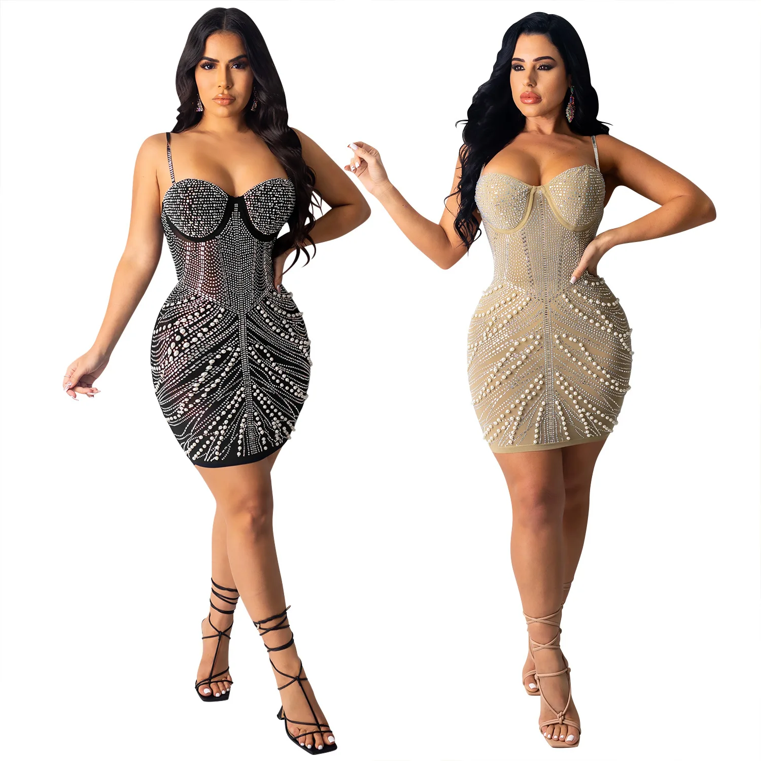 SAX5074 sexy spaghetti strap plus size bodycon luxury beads rhinestone woman evening birthday party bling dress, As pictures showed
SAX5074 sexy spaghetti strap plus size bodycon luxury beads rhinestone woman evening birthday party bling dress, As pictures showed