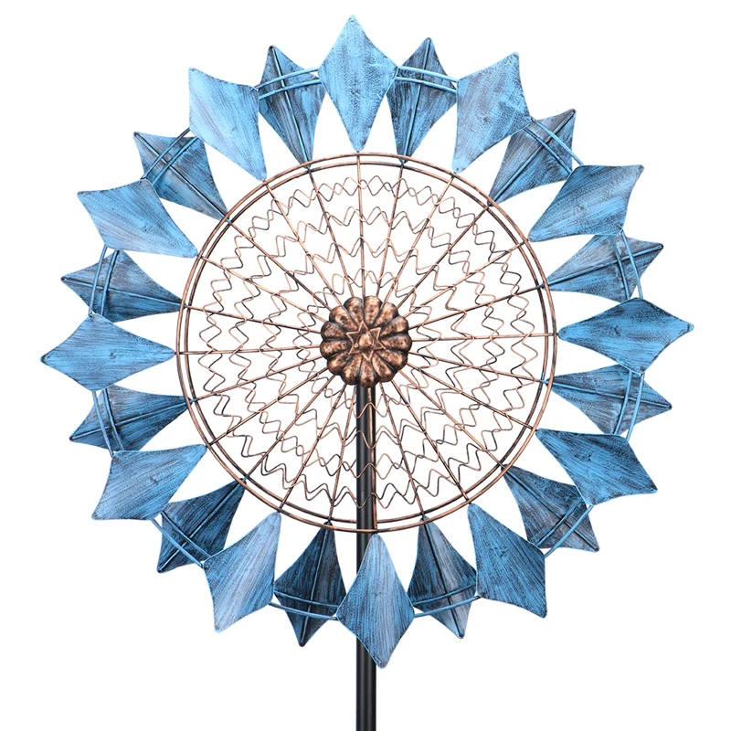 OEM customized China best price metal bronze garden decoration big wind mill wind spinner
OEM customized China best price metal bronze garden decoration big wind mill wind spinner