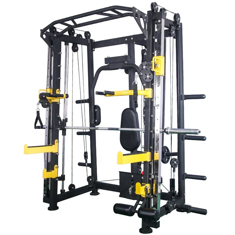 Wholesale Home Gym Multifunctional Smith Machine Fitness Equipment Squat Rack Commercial Strength Weightlifting Smith Machine
Wholesale Home Gym Multifunctional Smith Machine Fitness Equipment Squat Rack Commercial Strength Weightlifting Smith Machine