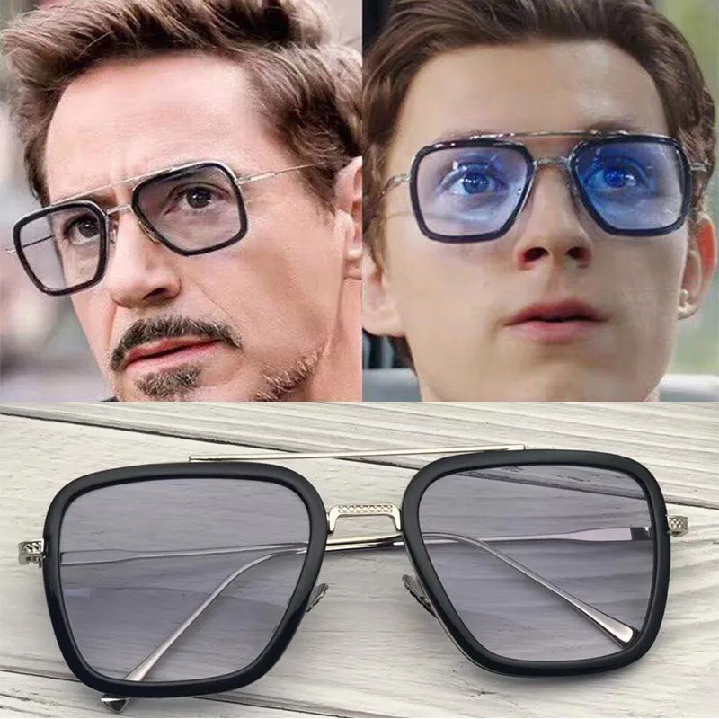 Retro Vintage Designer Steam Punk Pilot Sunglasses Iron Man 3 TONY Stark Sun Glasses Men Gothic Rossi Coating UV400, Brown,pink,blue,yellow
Retro Vintage Designer Steam Punk Pilot Sunglasses Iron Man 3 TONY Stark Sun Glasses Men Gothic Rossi Coating UV400, Brown,pink,blue,yellow