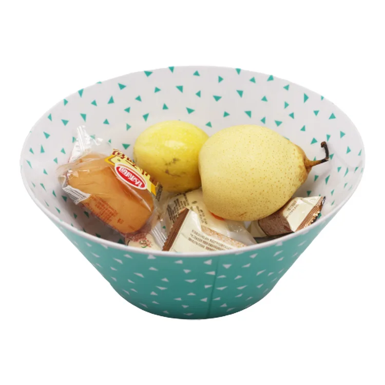 Wholesale Green Triangle Double-Sided Decal Polka Dot Pattern Melamine Salad Bowl Serving Bowl
Wholesale Green Triangle Double-Sided Decal Polka Dot Pattern Melamine Salad Bowl Serving Bowl