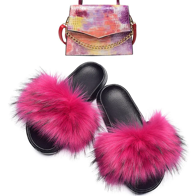 2021 Wholesale Pantuflas Summer Fur Slippers Handbags Set Furry Sandals Fluffy Shoes Kids Fur Slides And Matching Purse, Light brown, dark brown, white pink purple
2021 Wholesale Pantuflas Summer Fur Slippers Handbags Set Furry Sandals Fluffy Shoes Kids Fur Slides And Matching Purse, Light brown, dark brown, white pink purple