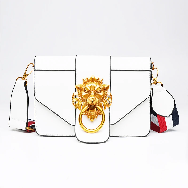 Women bag handbag 2020 Wholesale Latest fashion Lion Head Decoration PU Leather purses Vintage handbag, Accept custom made
Women bag handbag 2020 Wholesale Latest fashion Lion Head Decoration PU Leather purses Vintage handbag, Accept custom made