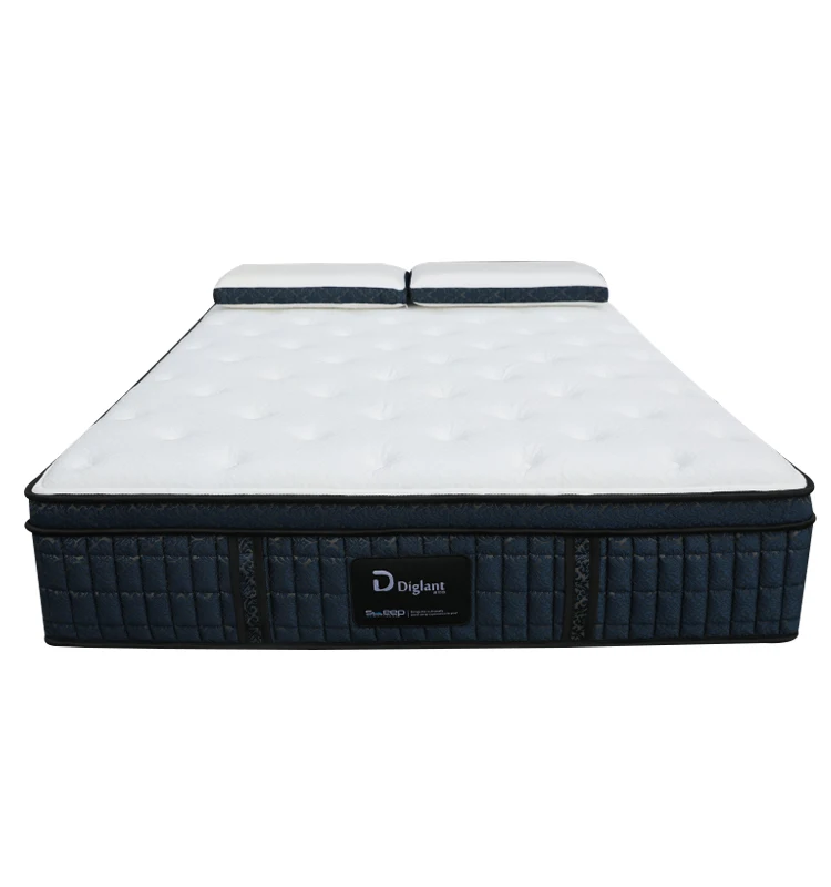 D41 Diglant high quality latex 5 star inflatable 12 inch queen king xxxn pocket spring bedroom foam memory hotel mattress - Jozy Mattress | Jozy.net