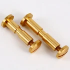 Aluminum/stainless steel /brass male female chicago screw rivet
