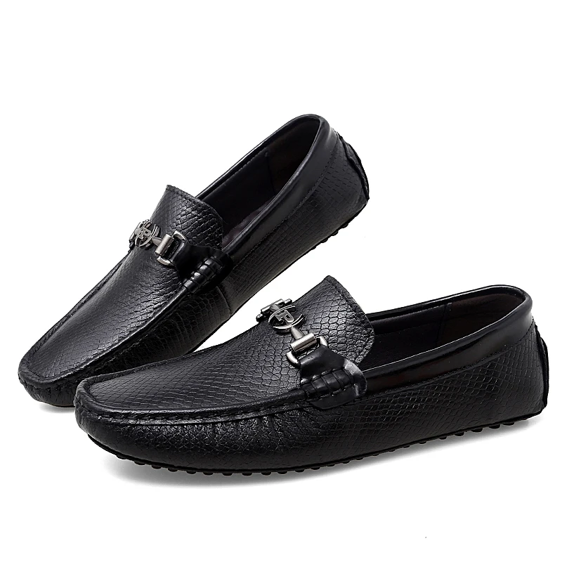 Men Luxury Genuine Leather Shoes Top Layer Cow Leather Trendy Office Men's Formal Slip-on Boat Shoes Banquet Wedding Shoes
Men Luxury Genuine Leather Shoes Top Layer Cow Leather Trendy Office Men's Formal Slip-on Boat Shoes Banquet Wedding Shoes