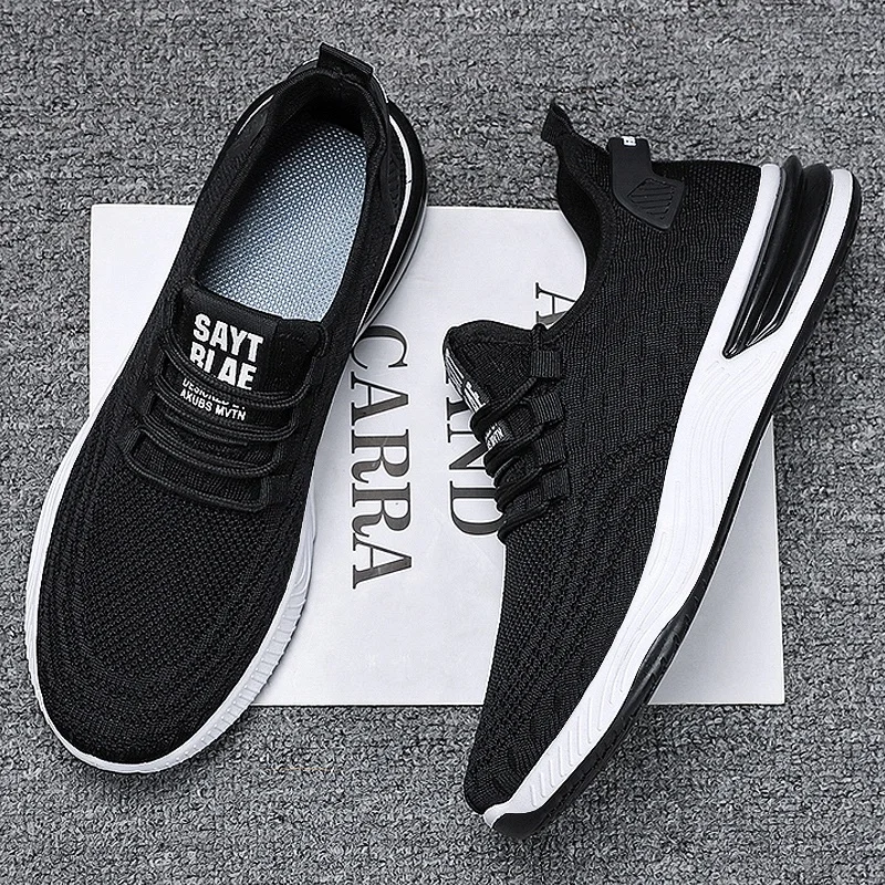 Men's non slip lace up athletic sport sneakers running tennis shoes stock flat shoes shoe for man, Gray/black
Men's non slip lace up athletic sport sneakers running tennis shoes stock flat shoes shoe for man, Gray/black
