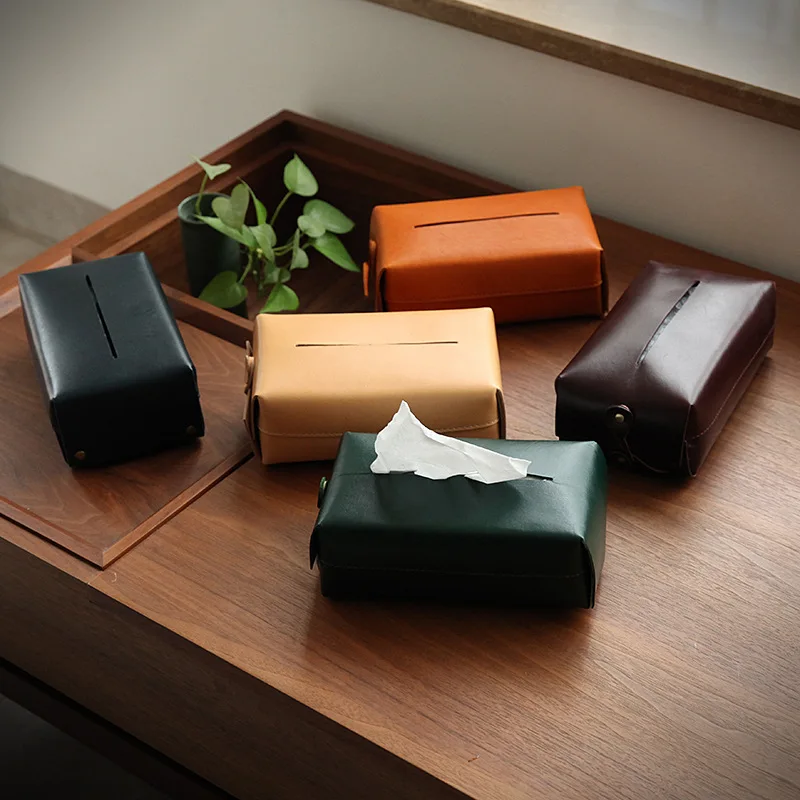 Luxury High End Retro Handmade Genuine Leather Tissue Box Cover Real Leather Car Tissue Box, Balck,red,green,blue
Luxury High End Retro Handmade Genuine Leather Tissue Box Cover Real Leather Car Tissue Box, Balck,red,green,blue