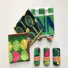 RPET bottle recycled hot sale super soft sand free microfiber suede printing beach towel