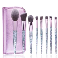 Makeup foundation brush set crystal eyelash brushes makeup brushes set private label
Makeup foundation brush set crystal eyelash brushes makeup brushes set private label