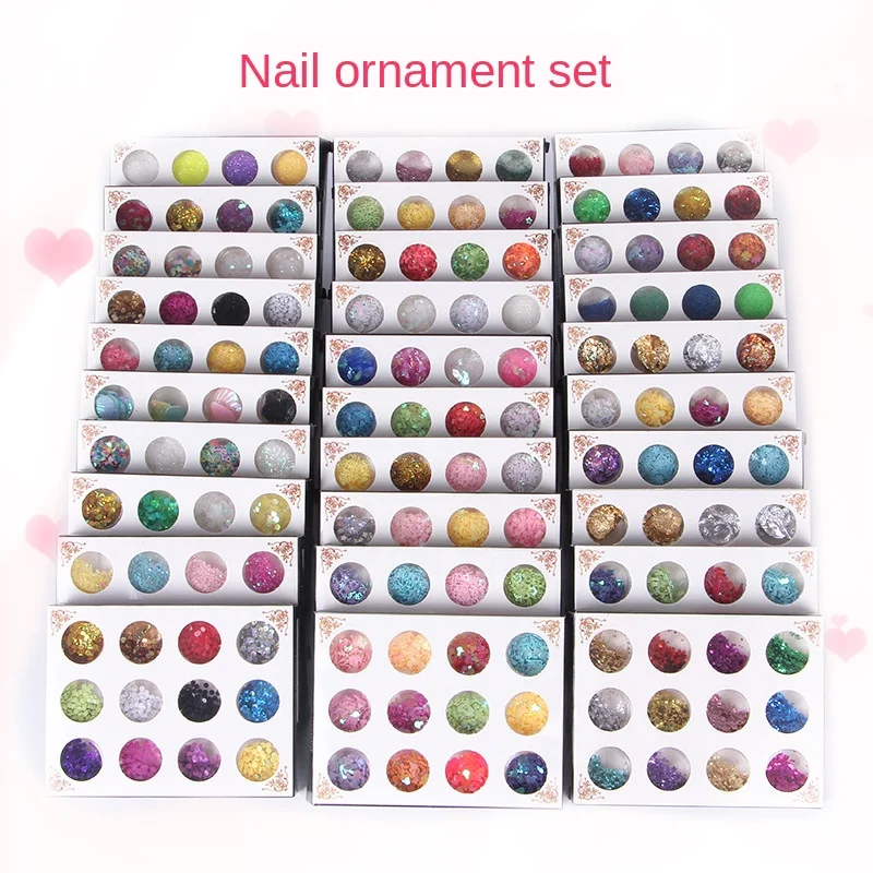IMAGNAIL 26 Options 12pcs Glitter Sequins Accessories Slime Charms for Children Slime Lizun DIY Resin Nail Art Decoration, Colorful
IMAGNAIL 26 Options 12pcs Glitter Sequins Accessories Slime Charms for Children Slime Lizun DIY Resin Nail Art Decoration, Colorful