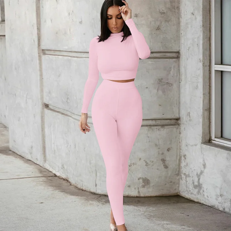 New Long Sleeve Turtleneck Hooked Corset for Clothing Women 2 pc female sportswear streetwear sportswear 2 piece set women, Picture color
New Long Sleeve Turtleneck Hooked Corset for Clothing Women 2 pc female sportswear streetwear sportswear 2 piece set women, Picture color