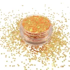 2019 New Decorating Usage Loose Polyester Colored Glitter