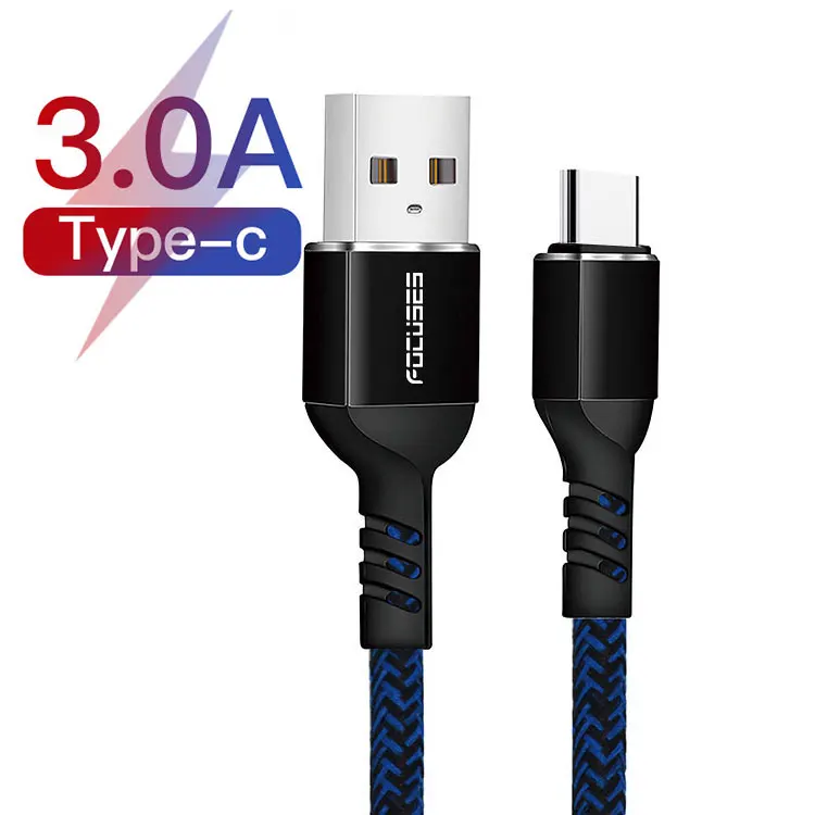 Focuses USB Type C Cable Premium Nylon Braid USB-A to USB-C Fast Charging Type C cable for Galaxy S10 Note 8 Charger Cable
Focuses USB Type C Cable Premium Nylon Braid USB-A to USB-C Fast Charging Type C cable for Galaxy S10 Note 8 Charger Cable