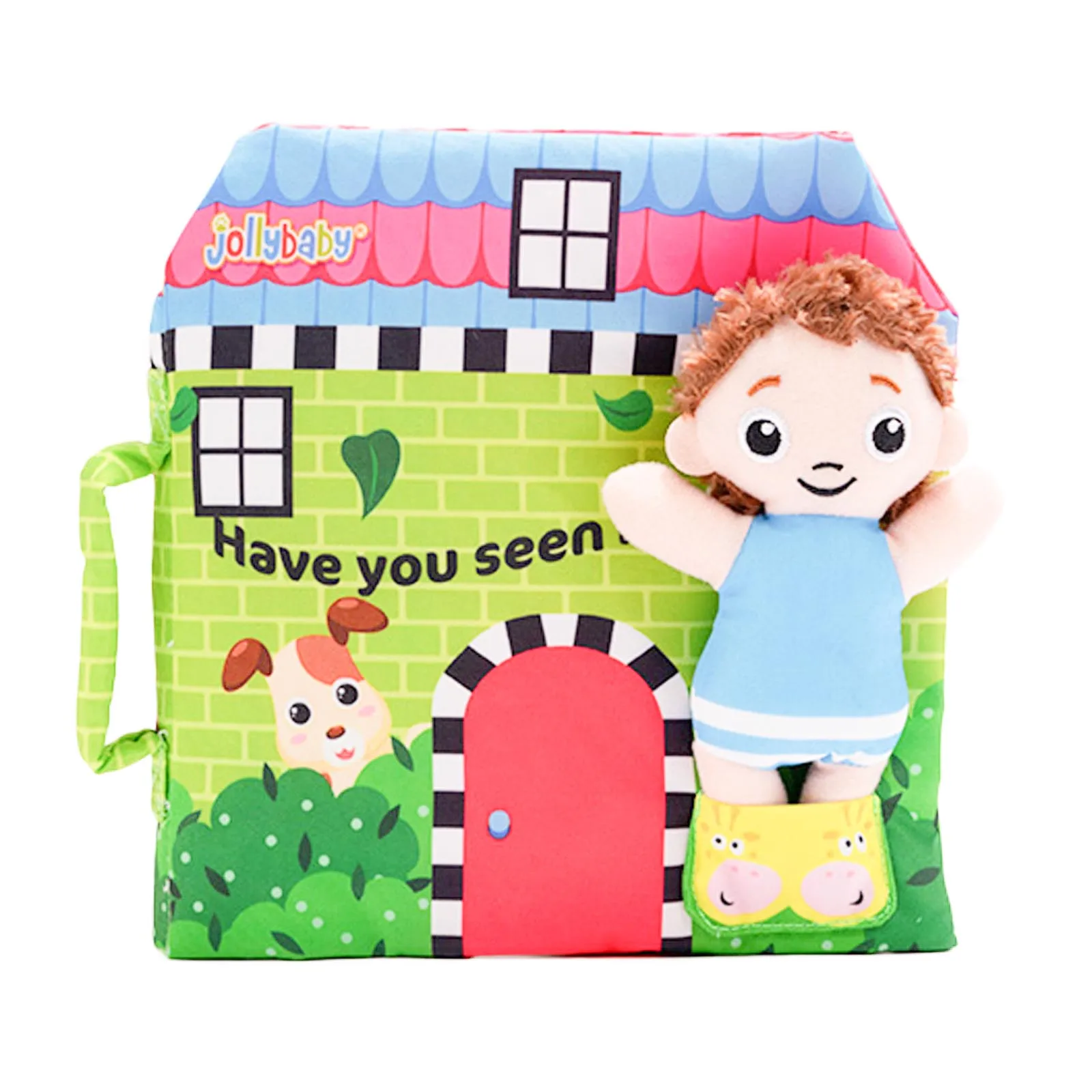 Jollybaby puppy book cartoon home crinkling soft cloth preschool books toys kids educational
Jollybaby puppy book cartoon home crinkling soft cloth preschool books toys kids educational
