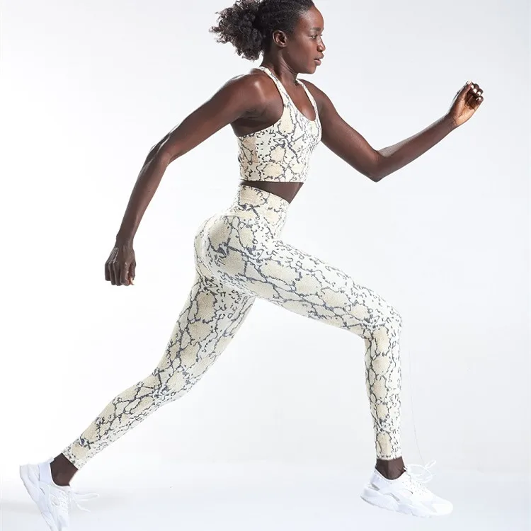 Women Snake Print Gym Workout Leggins Running Sports Fitness Yoga Sets fitness & yoga wear, Picture
Women Snake Print Gym Workout Leggins Running Sports Fitness Yoga Sets fitness & yoga wear, Picture