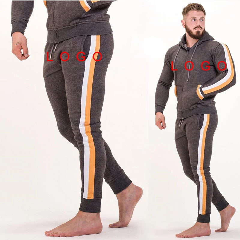 2021 New Arrival Fashion Summer Two Pieces Streetwear Stripe Hoodies Jogging Suits Wholesale Men Tracksuit, Custom color
2021 New Arrival Fashion Summer Two Pieces Streetwear Stripe Hoodies Jogging Suits Wholesale Men Tracksuit, Custom color