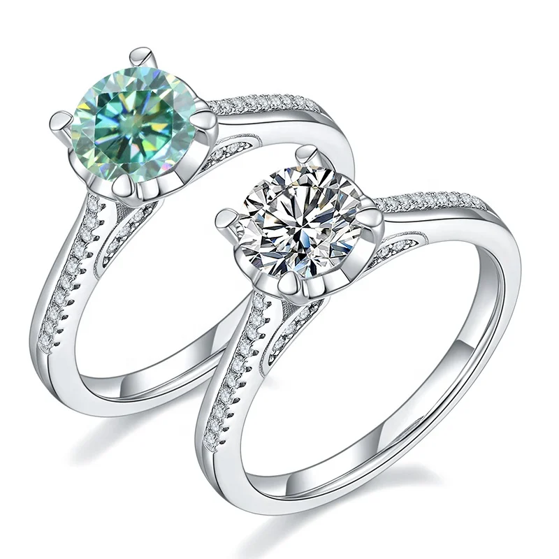 Abiding Jewelry Factory 925 Sterling Silver Wedding And Engagement Rings Real Moissanite Jewelry
Abiding Jewelry Factory 925 Sterling Silver Wedding And Engagement Rings Real Moissanite Jewelry