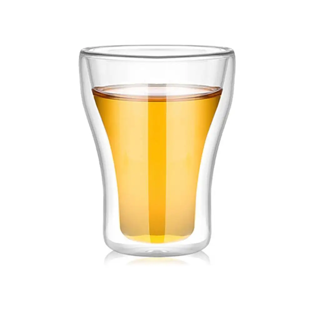Europe Standard Double Wall Insulated Borosilicate Glass Cup