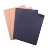 Kraft paper ruled note book a5 size soft paper cover notebook diary for school and promotional supplies