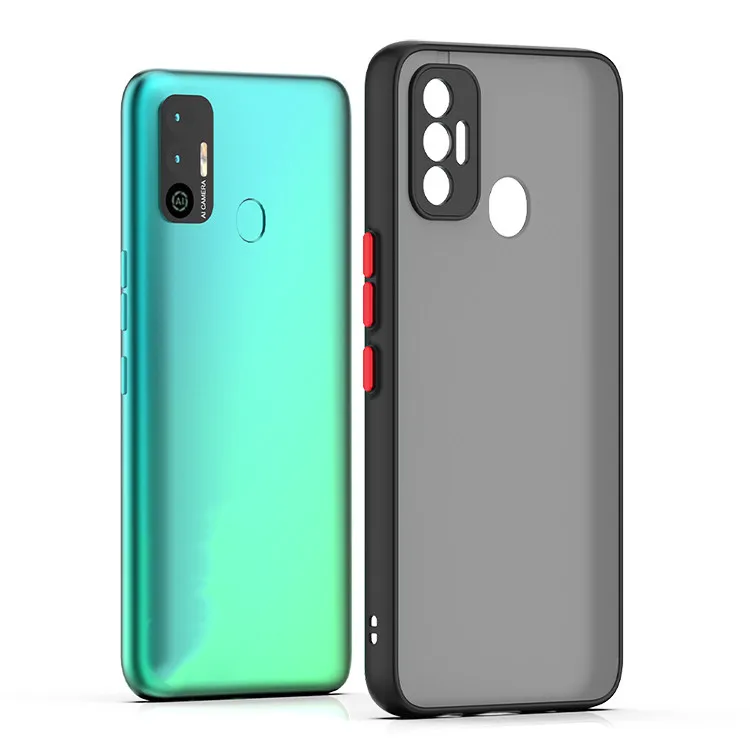 For itel A48 vision 1 Pro Smoke Matte Phone Cases Color borber Shockproof Mobile Phone case For itel, 5 colors
For itel A48 vision 1 Pro Smoke Matte Phone Cases Color borber Shockproof Mobile Phone case For itel, 5 colors