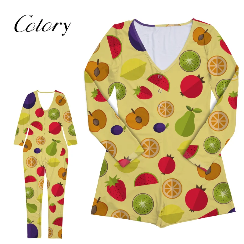 Colory Sexy Jumpsuits Plus Size Rompers Pajamas With Butt Flap, Picture shows
Colory Sexy Jumpsuits Plus Size Rompers Pajamas With Butt Flap, Picture shows