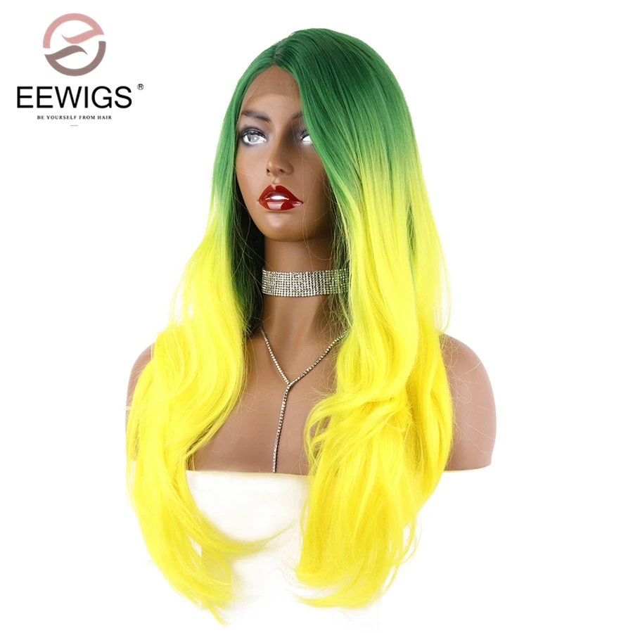 Green Ombre Yellow Side Part Straight Wave Synthetic Lace Wig Glueless Heat Resistant Hair Cosplay Colorful Lace Wig Amazon wig
Green Ombre Yellow Side Part Straight Wave Synthetic Lace Wig Glueless Heat Resistant Hair Cosplay Colorful Lace Wig Amazon wig