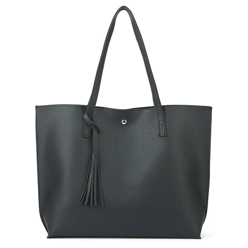 BSCI OEM Soft PU Faux Leather Travel Big Capacity Tassel Handbag Satchel Premium Women Vegan Leather Tote Shoulder Bag Handbag, Any pantone color
BSCI OEM Soft PU Faux Leather Travel Big Capacity Tassel Handbag Satchel Premium Women Vegan Leather Tote Shoulder Bag Handbag, Any pantone color