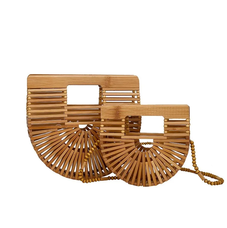 2021 new fashion Summer women's bag portable saddle bag beach woven bamboo basket waist bag
2021 new fashion Summer women's bag portable saddle bag beach woven bamboo basket waist bag