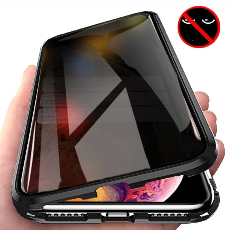 Drop Shipping Privacy Phone Case 12 Pro Max 360 Magnetic Tempered Glass Privacy Metal Case for iPhone 13 Pro Max for Women
Drop Shipping Privacy Phone Case 12 Pro Max 360 Magnetic Tempered Glass Privacy Metal Case for iPhone 13 Pro Max for Women