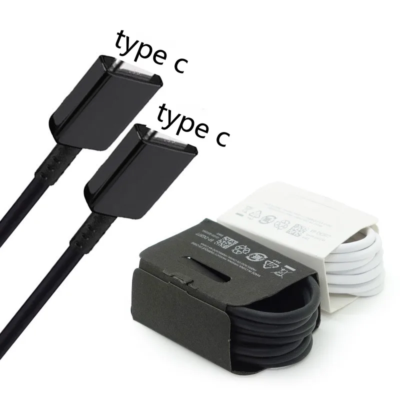 For Samsung Galaxy S20 Plus Note 10 Pro Cable Double USB C 3.0 Type-C to Type-C Fast Original Cable for Note 10 S20 Ultra 1M
For Samsung Galaxy S20 Plus Note 10 Pro Cable Double USB C 3.0 Type-C to Type-C Fast Original Cable for Note 10 S20 Ultra 1M