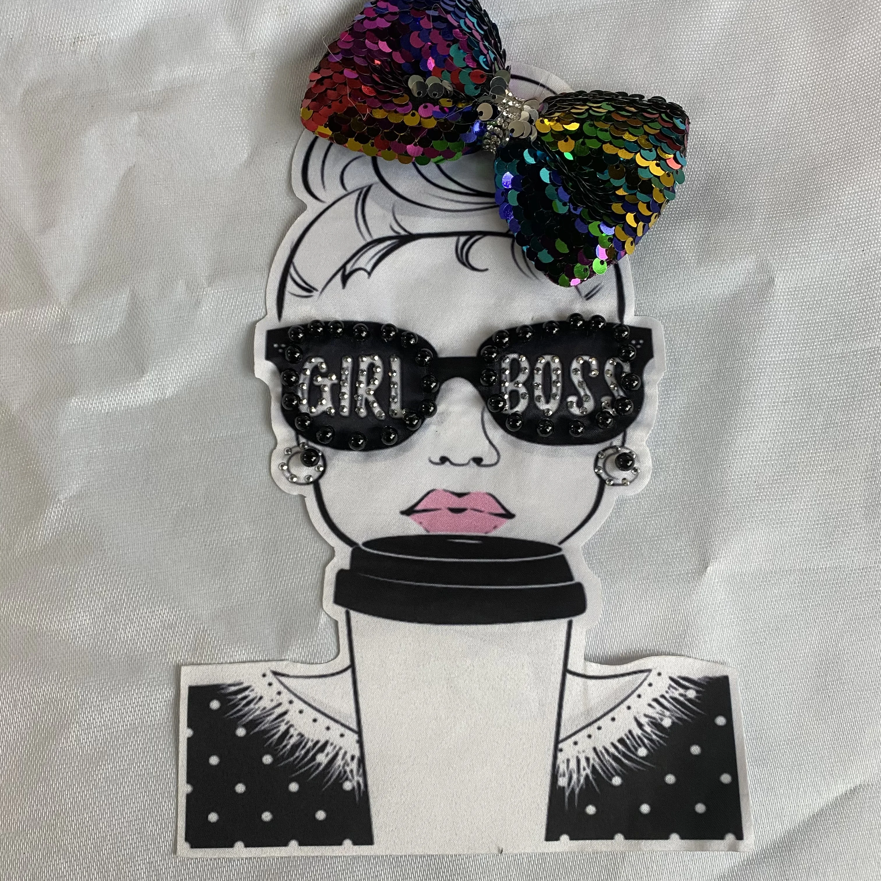 3D fashionable shoes design digital printing patch T-shirt sew on clothing, Custom color
3D fashionable shoes design digital printing patch T-shirt sew on clothing, Custom color