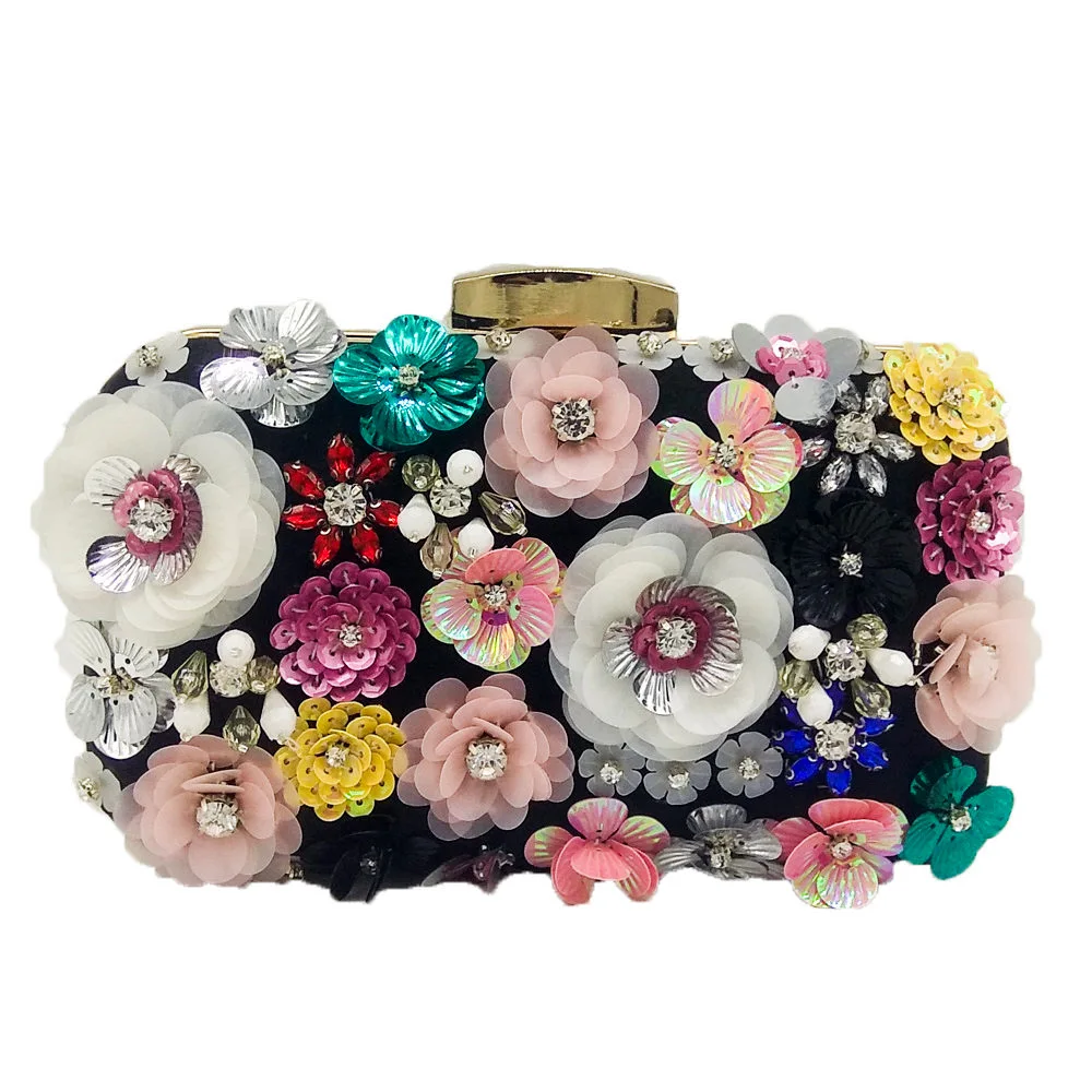 Elegant Women Embroidery Clutch Purse Handmade Flowers Beaded Evening Bag Wedding clutch bag, Customized
Elegant Women Embroidery Clutch Purse Handmade Flowers Beaded Evening Bag Wedding clutch bag, Customized