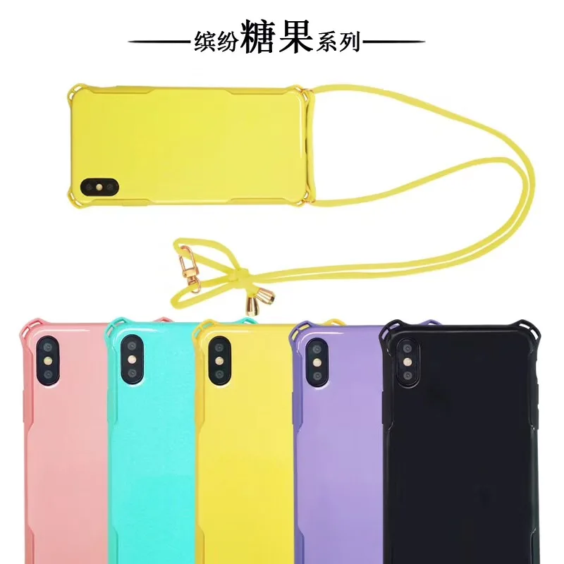2019 new item mobile phone TPU soft case with hand strap for iphone x crossbody phone case crossbody
2019 new item mobile phone TPU soft case with hand strap for iphone x crossbody phone case crossbody