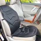 5 Motor Car Seat Massage Chairs Seat Cushion Vibrator Back Neck Massagem Cushion Heated Pad for Leg Waist Body Massager