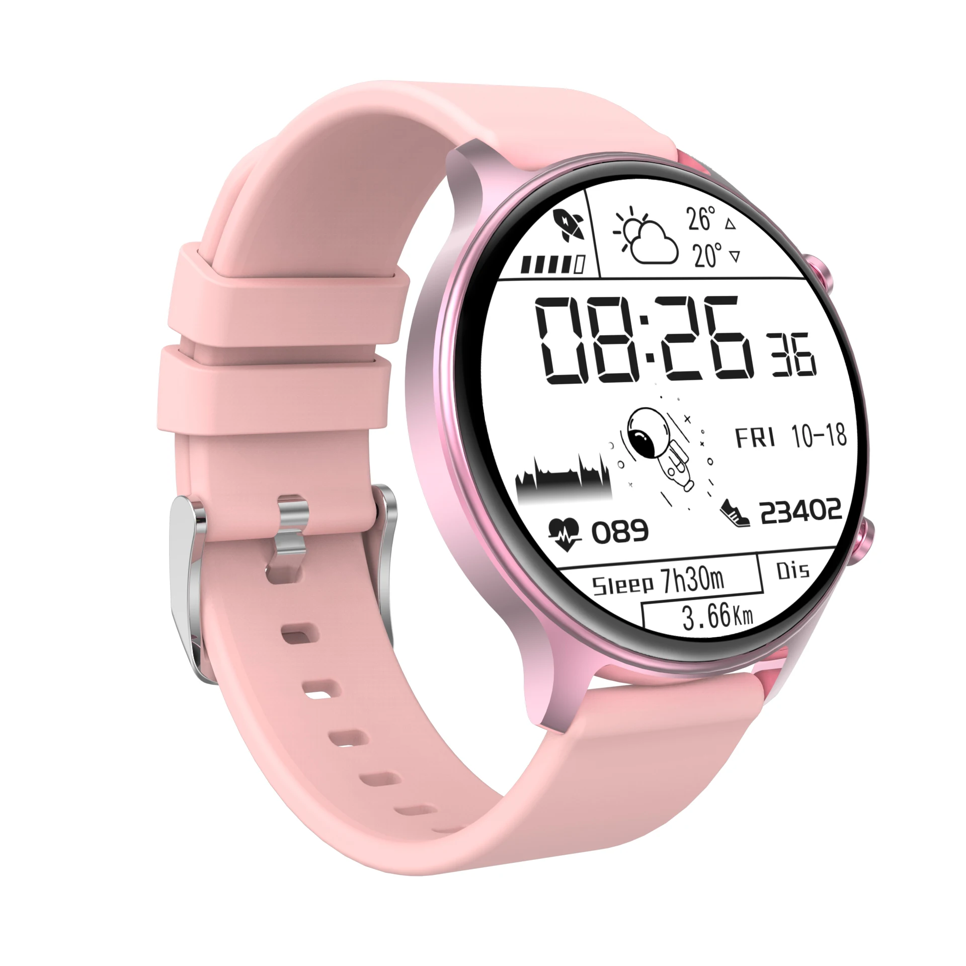 Top selling product DK18 round smart watch Dial selection weather display Motion tracking watch PK dk10
Top selling product DK18 round smart watch Dial selection weather display Motion tracking watch PK dk10
