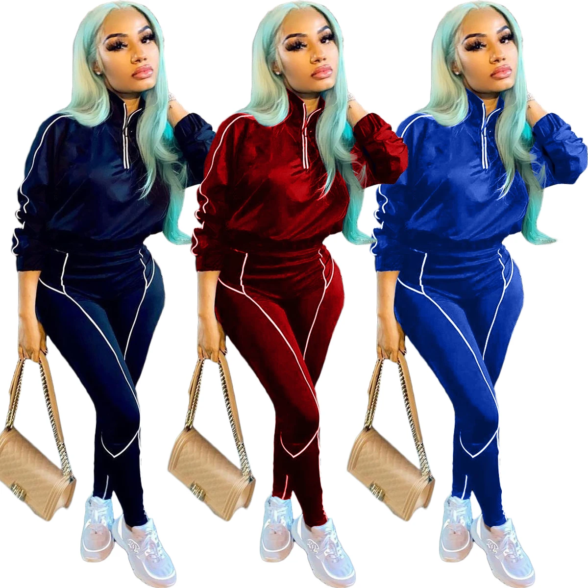 Ifgal Leisure Jogger Set Womens Two Piece Outfits Clothing Women Jogger Set Fall 2021
Ifgal Leisure Jogger Set Womens Two Piece Outfits Clothing Women Jogger Set Fall 2021