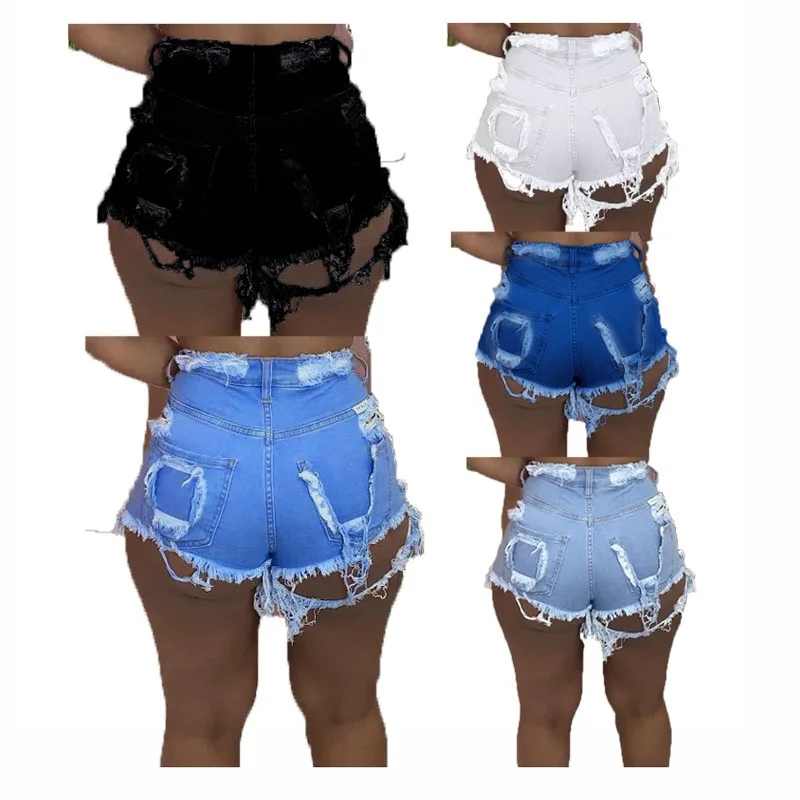 New Trendy Denim Shorts For Women Hole High Waist Jeans Sexy Summer Wear Ladies, As picture
New Trendy Denim Shorts For Women Hole High Waist Jeans Sexy Summer Wear Ladies, As picture