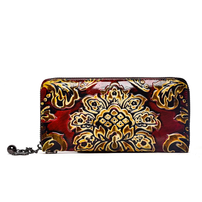 Leather New Fashion RFID Long Wallet Purse For Women Genuine Cow Leather Elegant Clutch Bag Multi-Card Position Phone Bag
Leather New Fashion RFID Long Wallet Purse For Women Genuine Cow Leather Elegant Clutch Bag Multi-Card Position Phone Bag