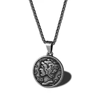 High quality custom made letter stainless steel pendant necklace