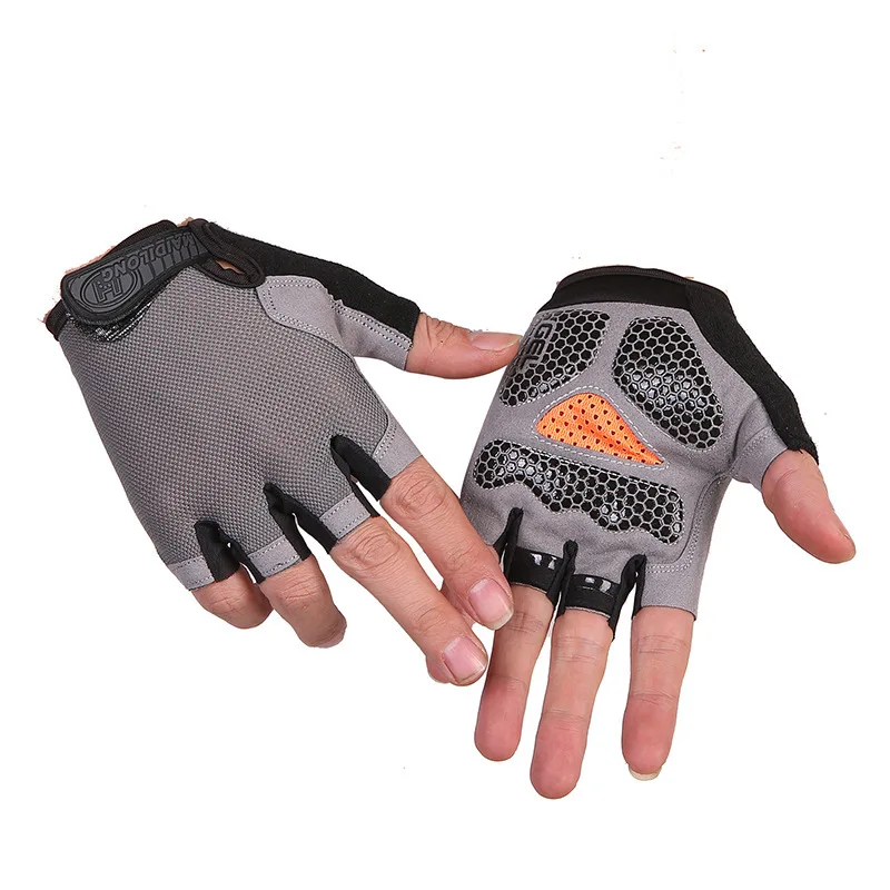 Custom Made Gloves Gym Weightlifting Gloves Training Fitness Yoga Non-Slip Half Finger Gloves, Black/blue/grey custom color
Custom Made Gloves Gym Weightlifting Gloves Training Fitness Yoga Non-Slip Half Finger Gloves, Black/blue/grey custom color