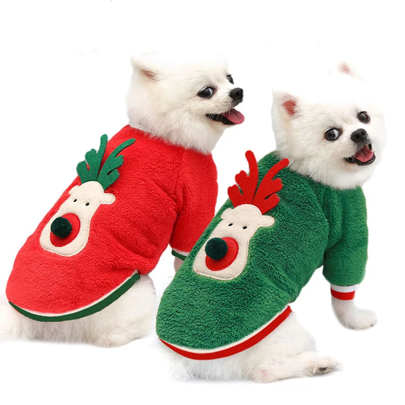 Christmas Dog Clothes for Small Dogs Winter Dog Coat Puppy Clothes Sweater Warm Pet Christmas Clothes for French Bulldog, As picture
Christmas Dog Clothes for Small Dogs Winter Dog Coat Puppy Clothes Sweater Warm Pet Christmas Clothes for French Bulldog, As picture