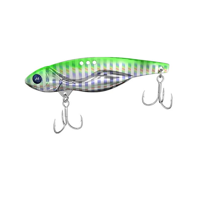 Factory wholesale VIB lure bait long-range drop of fresh water vibration sea fishing metal decoy Perch lure fishing, 5 colors
Factory wholesale VIB lure bait long-range drop of fresh water vibration sea fishing metal decoy Perch lure fishing, 5 colors