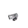 banded cast iron malleable pipe tee red tee pipe fitting npt threaded gi pipe fitting galvanized malleable iron equal tee