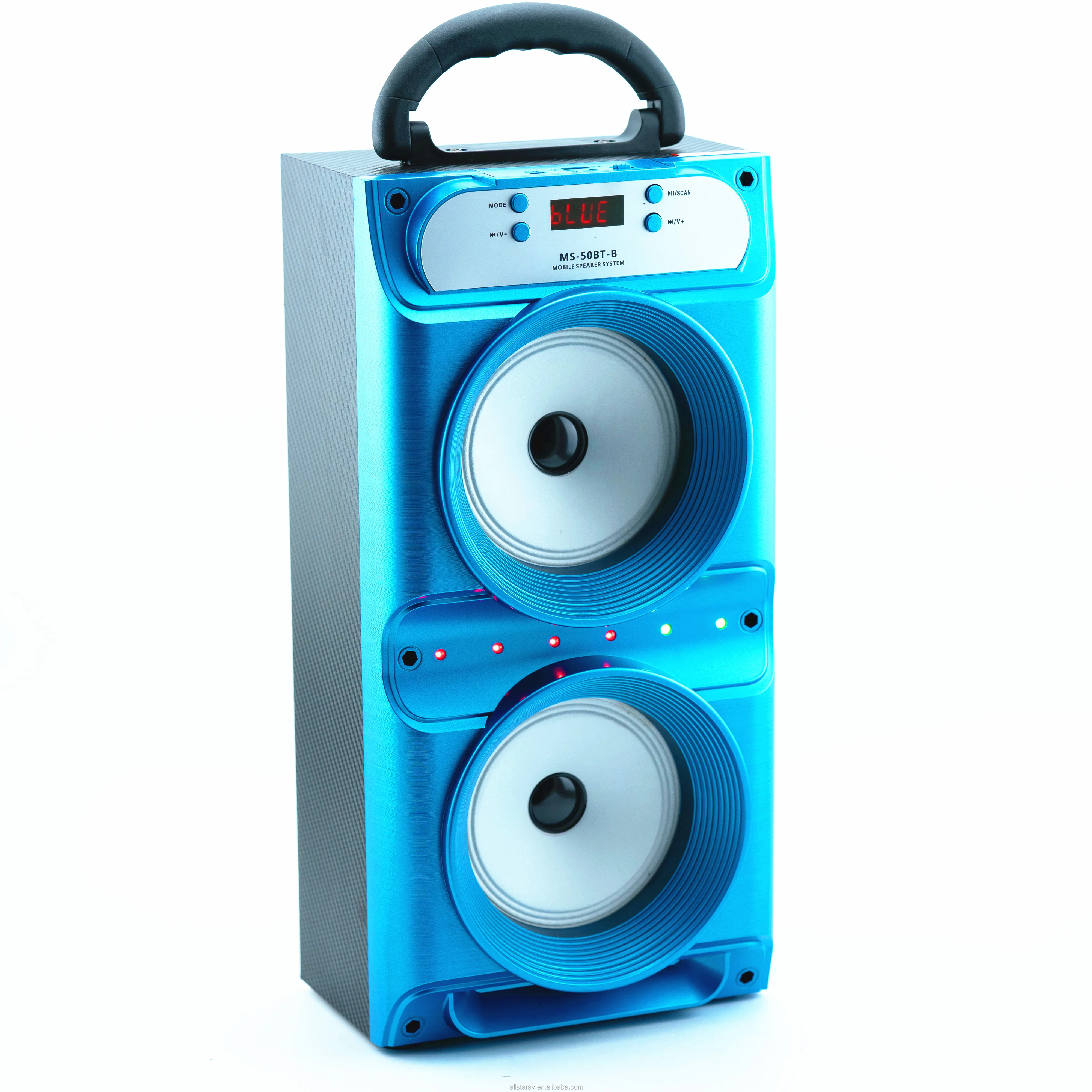 MS SPEAKER, ON SALES MS-50BT-B MP3 PORTABLE BLUETOOTH WOODEN SPEAKER STEREO WITH USB/SD/BT/FM - ANKUX.COM