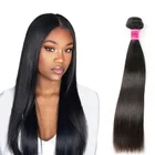 Brazilian Slik Straight Hair Natural Color 3pcs 100% Hair Weave Bundles Remy Human Hair Extension