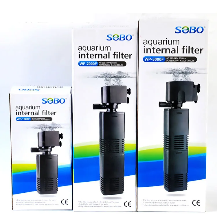 Songbao high-power fish tank filter ultra-quiet built-in submersible pump three-in-one filter SOBO built-in filter, Black
Songbao high-power fish tank filter ultra-quiet built-in submersible pump three-in-one filter SOBO built-in filter, Black